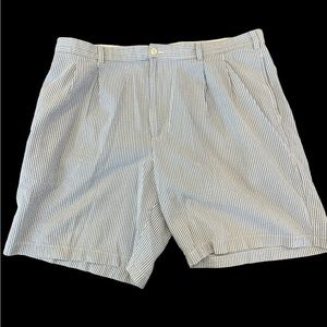 Brooks Brothers Men’s Seersucker Shorts‎ Size 42 Excellent